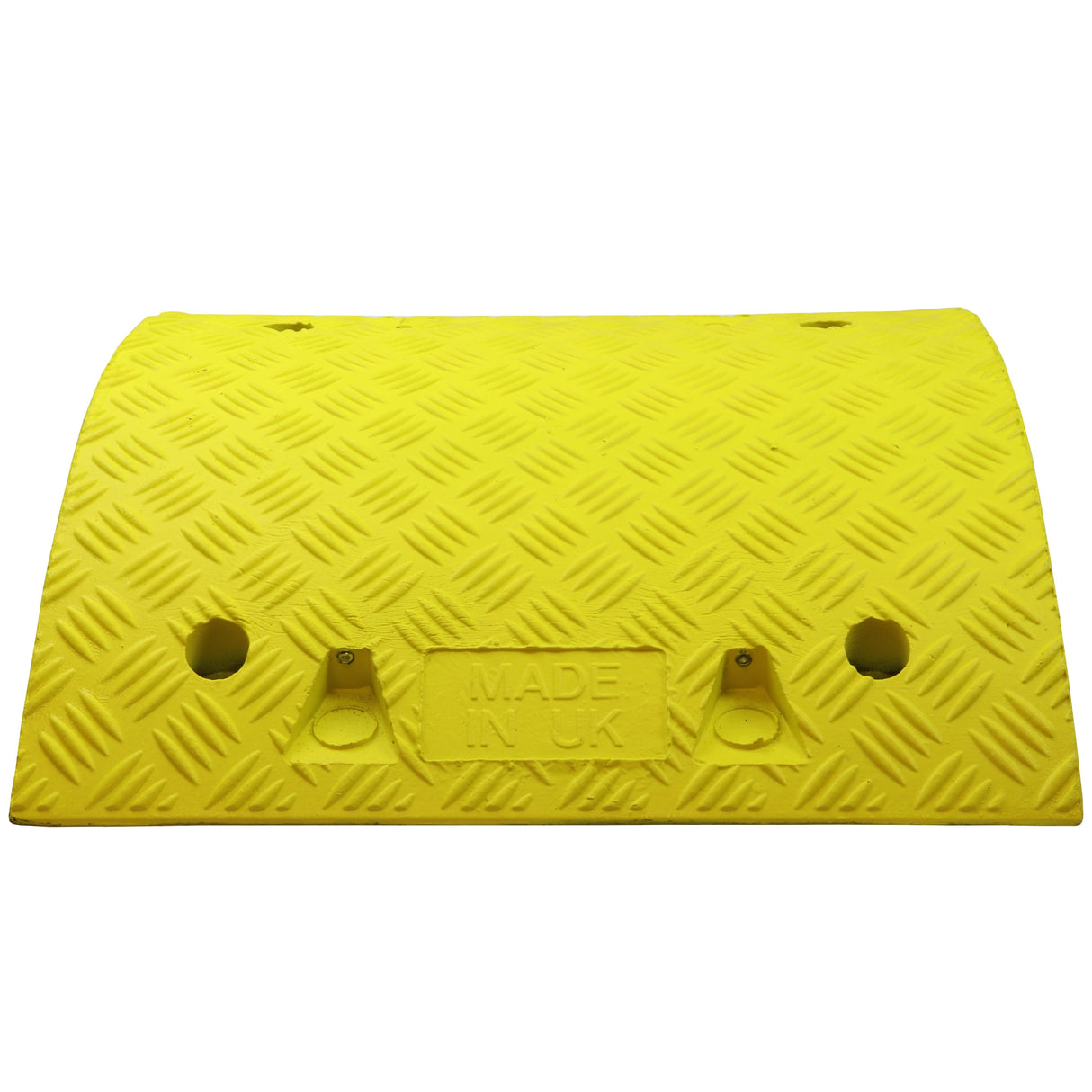 Yellow speed bump speed ramp 50mm 10mph 75mm 5mph