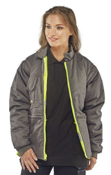 Beeseen Hi Vis 7-in-1 Waterproof Jacket Yellow