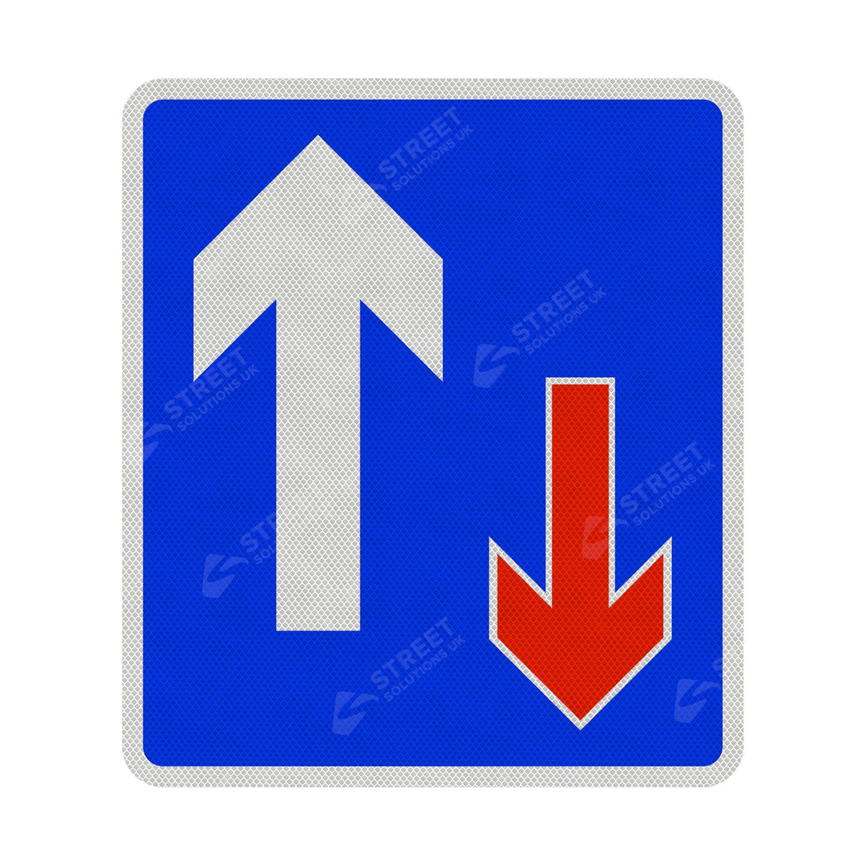 811 Traffic Has Priority Over Oncoming Vehicles Ahead Sign Face | Post & Wall Mounted road street highway signage