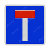 816 No Through Road For Vehicular Traffic Sign Face | Post & Wall Mounted