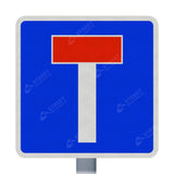 816 No Through Road For Vehicular Traffic Sign Face | Post & Wall Mounted