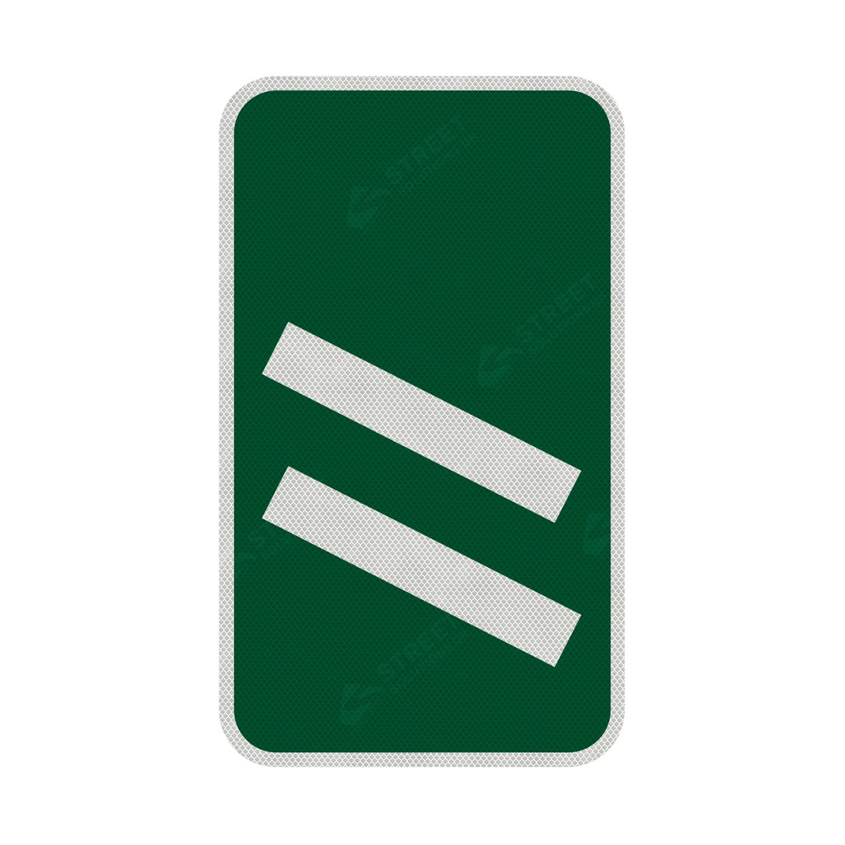 824 Count Down Marker sign face for road street highway public private motorway dual carriageway reflective roadside