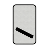 825 Count Down Marker 100 yds Sign Face | Post & Wall Mounted street road highway public and private signage