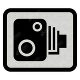 879 Speed Cameras Inc Symbol Sign Face | Post & Wall Mounted