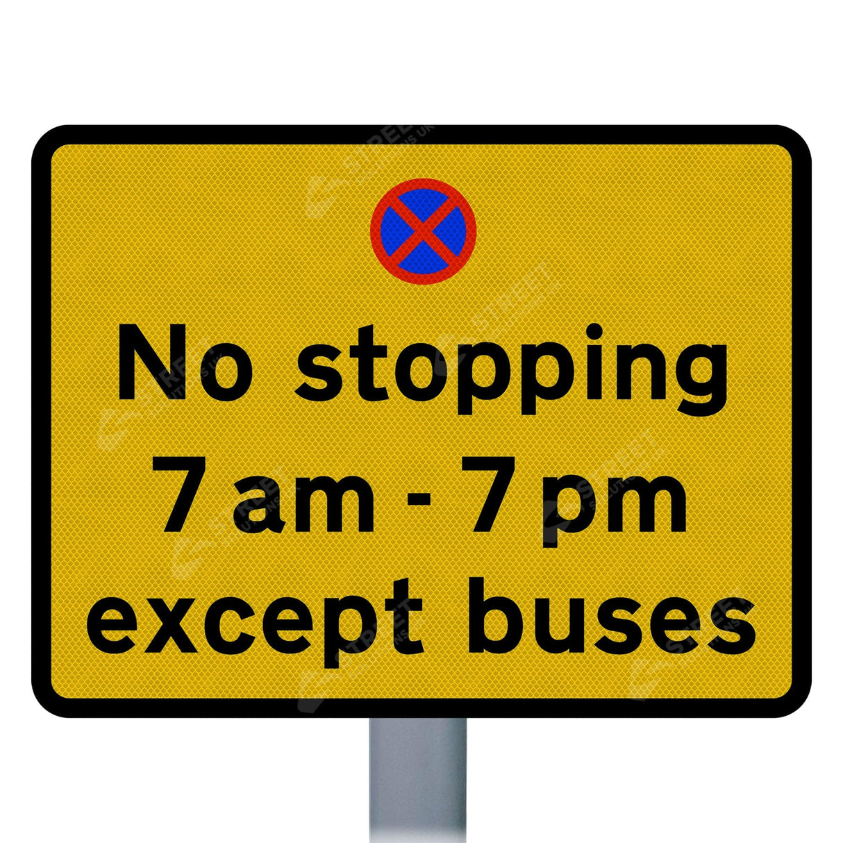974 No Stopping With Custom Text Road Sign | Post & Wall Mounted road street highway public and private signage 