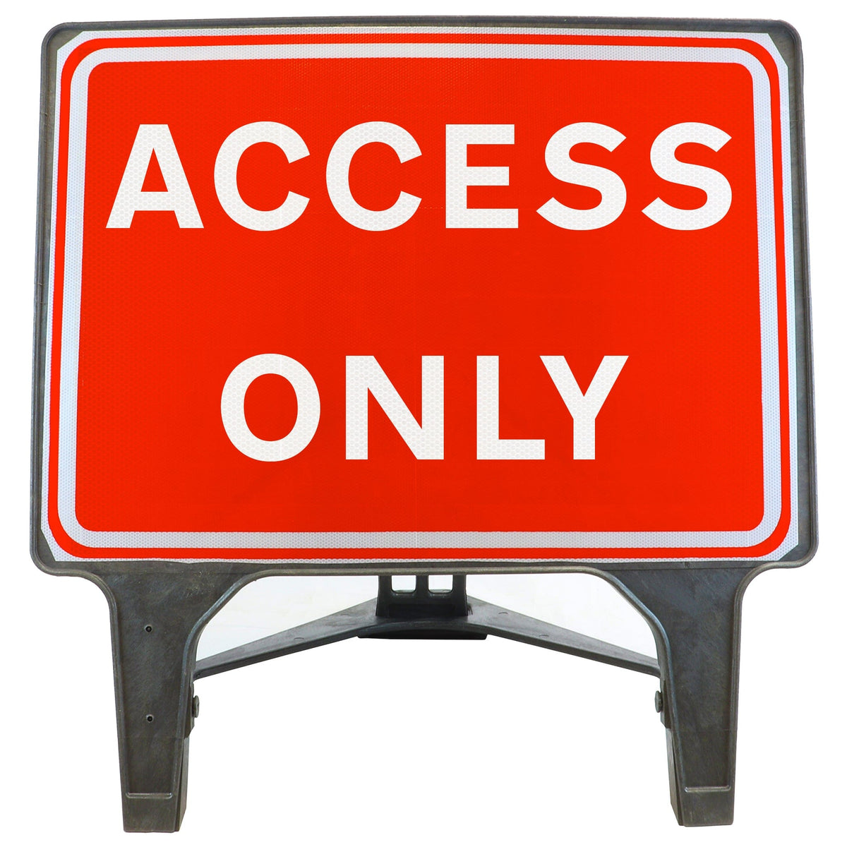Access Only Sign - 1050x750mm Q-Sign 7000b | SSUK