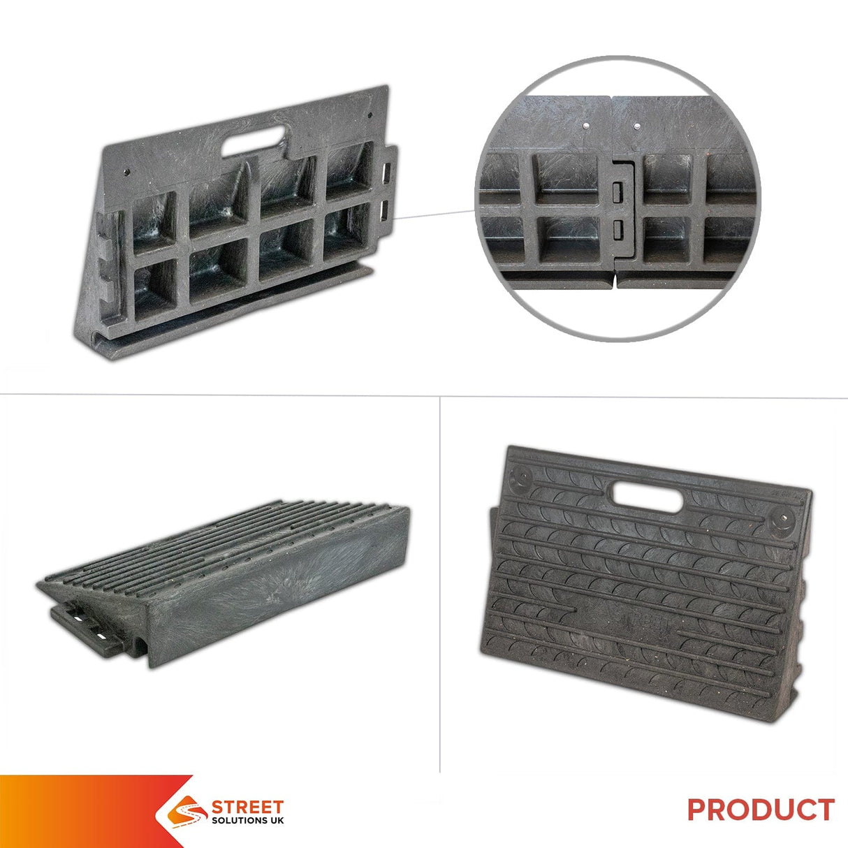 kerb-curb-ramp-melba-swintex-wheelchair-vehicle-access-ramp-black-4-6-inch-accessible-sidewalk-footpath-portable-recycled-pvc-vans-wheelie-bins-caravans-bikes-gardening-connectable--dropped-kerb-alternative-heavy-duty-temporary