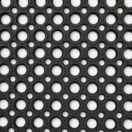 Anti-fatigue Swarf Rubber Industrial Black Thick Heavy-duty Workplace Slip-resistant Safety Comfort Cushioned Ergonomic Durable Non-slip Oil-resistant Chemical-resistant Anti-static Warehouse Workshop Garage Machine shop mat 13mm