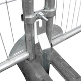 Anti-Lift Device for Temporary Fencing