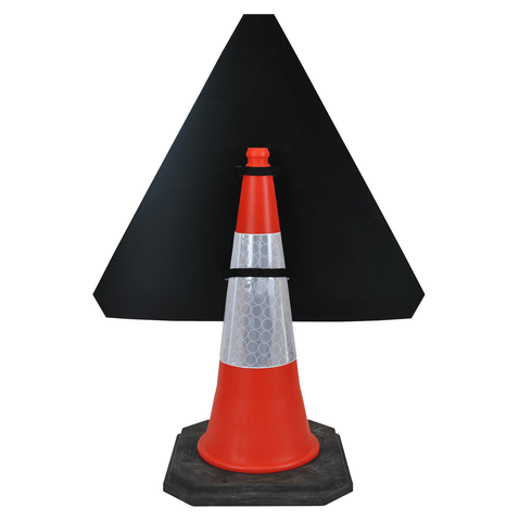 Men At Work 750mm Triangle Cone Sign 7001 | Road Signs | SSUK