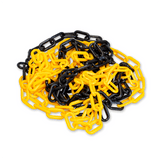 2.5m Plastic Cone Chain Yellow & Black | Road Cones | SSUK