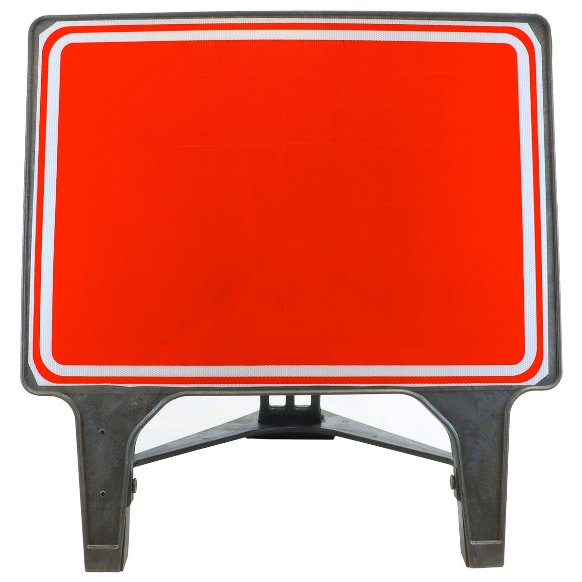 Blank Red 1050x750mm Q-Sign | Street Solutions UK