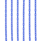 Plastic Cone Chain 2.5m - Blue
