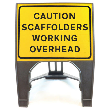 Caution Scaffolders Working Overhead 600 x 450mm Q-Sign