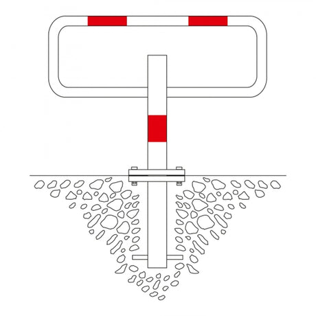 COMMANDER-Drop-Down-Frame-Post-with-Galvanised-Finish-for-Surface-Fix-Heavy-Duty-Secure-Weather-Rust-Resistant-Easy-Install-Versatile-Industrial-Commercial-Fence-Gate-Heavy-Duty