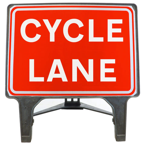Cycle Lane 1050x750mm Road Sign