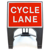 Cycle Lane 600 x 450mm Q-Sign