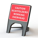 Caution Scaffolders Working Overhead 600 x 450mm Q-Sign