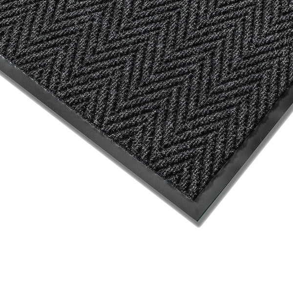 Heavy Duty Chevron Floor Mat - Charcoal | Street Solutions UK