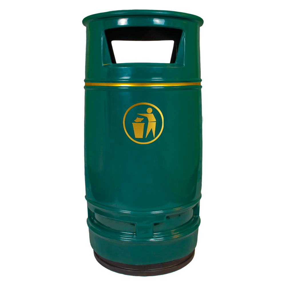 Copperfield Heritage Litter Bin - 90 Litre Capacity