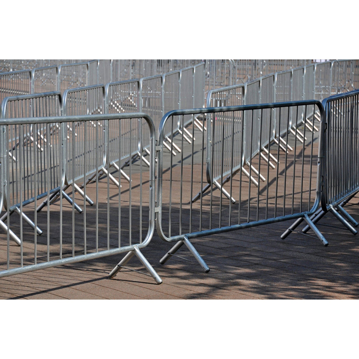 Crowd Control Barrier Fixed Leg