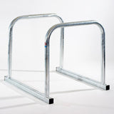 sheffield-toastrack-bike-stand-cycle-bicycle-storage-parking-visually-parking-impaired-rack-galvanised-stainless-steel-powder-coated-custom-RAL-durable-industrial-outdoor-sturdy-schools-highschool-college-university-public-spaces