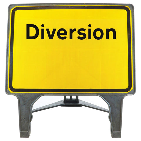 Diversion sign 1050x750mm Q-Sign