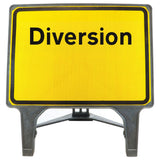 Diversion sign 1050x750mm Q-Sign