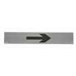 Arrow Right Supplementary Plate - Q-Sign
