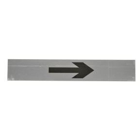 Arrow Right Supplementary Plate - Q-Sign