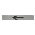 Arrow Left Supplementary Plate - Q-Sign