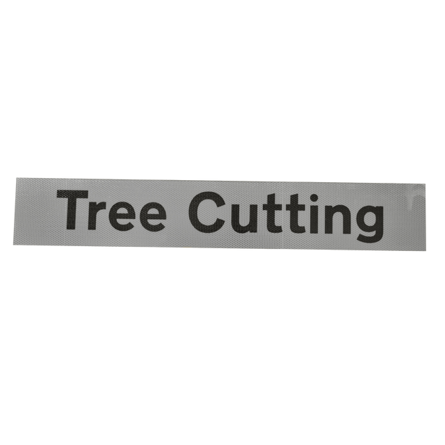 Tree Cutting Supplementary Plate - Q-Sign