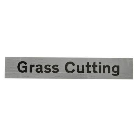 Grass Cutting Supplementary Plate - Q-Sign