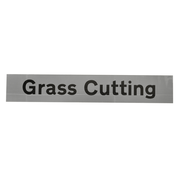 Grass Cutting Supplementary Plate - Q-Sign