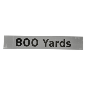 800 Yards Supplementary Plate - Q-Sign