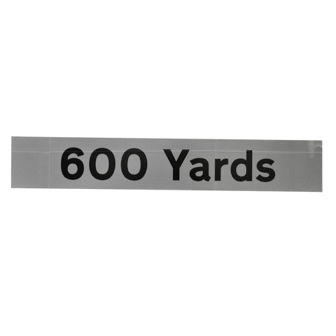 600 Yards Supplementary Plate - Q-Sign