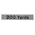 Yards Supplementary Plate