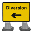 traffic-cone-road-mounted-signs-signage-warning-symbols-caution-directional-constuction-hazard-roadway-motorway-custom-roadwork-heavy-duty-reflective-caution-site-pedestrian-safety-plastic-portable-stackable-highway-uk