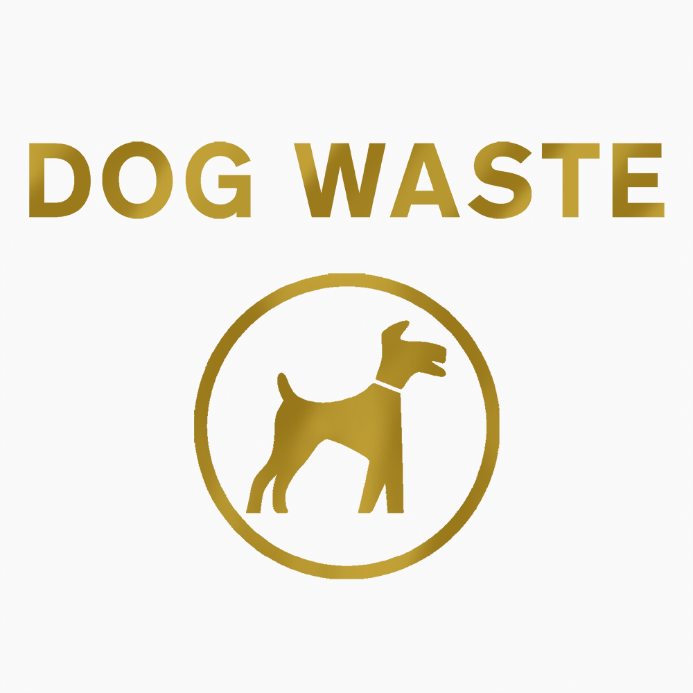 Outdoor Dog Waste Bin - 40 Litre Capacity