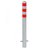 EV-charging-point-bollards-Electric-vehicle-charging-protection-Traffic-line-Hot-dip-galvanized-Sub-surface-fixed-Parking-lot-Charging-station-Electric-vehicle-infrastructure-Pedestrian-safety-High-visibility-Corrosion-resistant