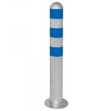 EV-Charging-Point-Bollards-Station-Protection-Traffic-Line-Hot-Dip-Galvanised-Surface-Fix-Electric-Vehicle-Infrastructure-800mmH-108mm-Safety-Equipment-Security-parking-lot-shopping-centre
