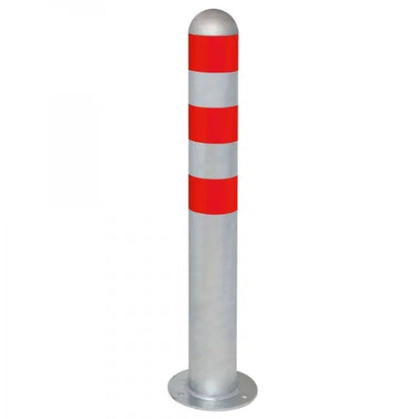 EV-Charging-Point-Bollards-Station-Protection-Traffic-Line-Hot-Dip-Galvanised-Surface-Fix-Electric-Vehicle-Infrastructure-800mmH-108mm-Safety-Equipment-Security-parking-lot-shopping-centre