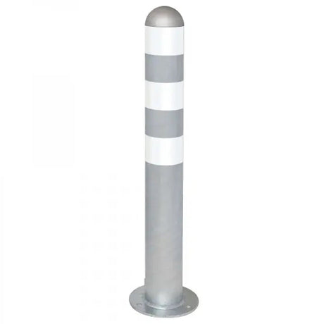 EV-Charging-Point-Bollards-Station-Protection-Traffic-Line-Hot-Dip-Galvanised-Surface-Fix-Electric-Vehicle-Infrastructure-800mmH-108mm-Safety-Equipment-Security-parking-lot-shopping-centre