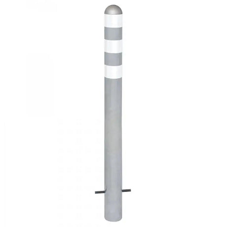 EV-charging-point-bollards-Electric-vehicle-charging-protection-Traffic-line-Hot-dip-galvanized-Sub-surface-fixed-Parking-lot-Charging-station-Electric-vehicle-infrastructure-Pedestrian-safety-High-visibility-Corrosion-resistant