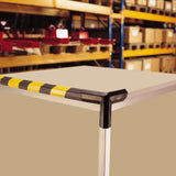 Edge protection Trapeze 40 Self-adhesive Traffic-line industrial workplace construction safety equipment products solutions edge guards