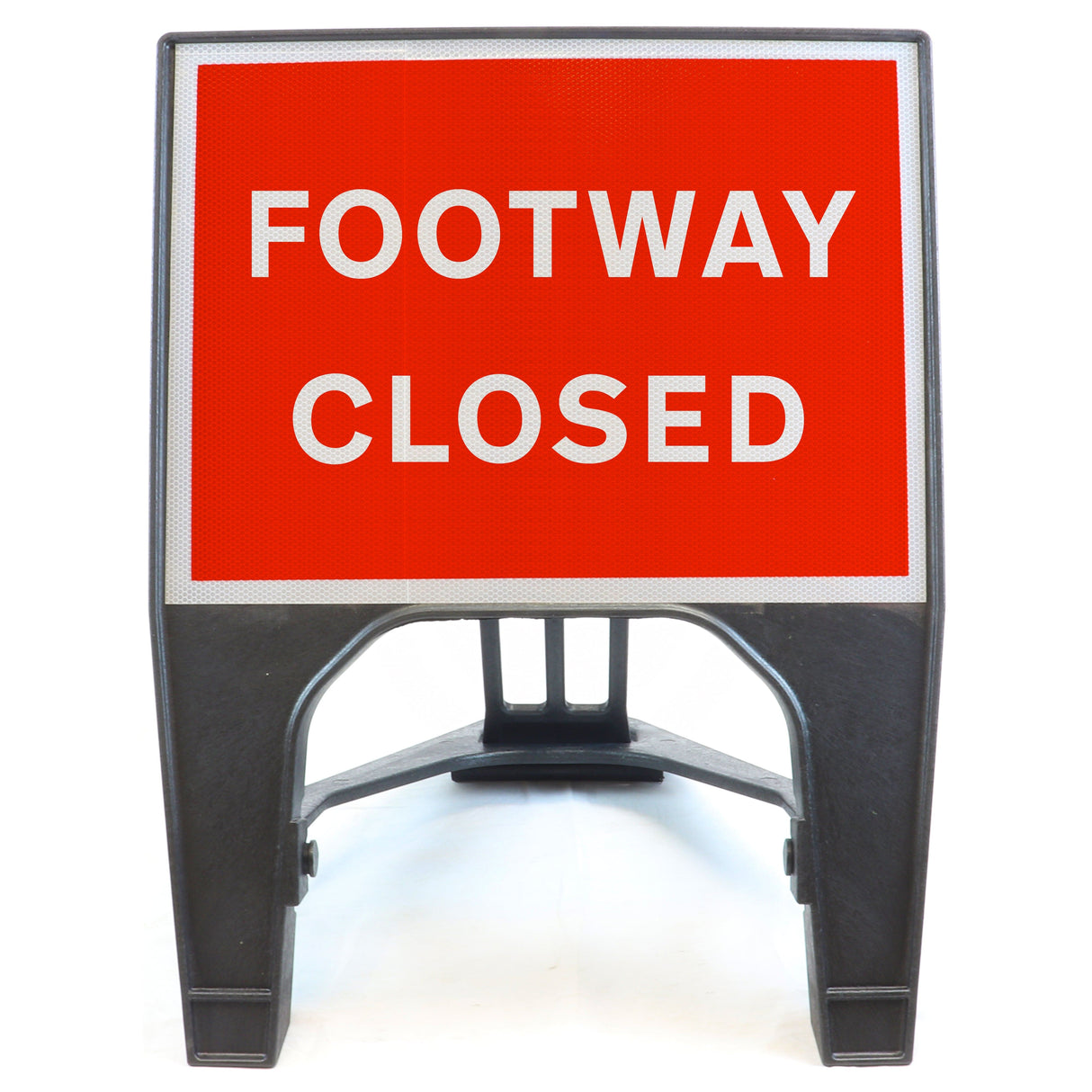 Footway Closed 600 x 450mm Q-Sign