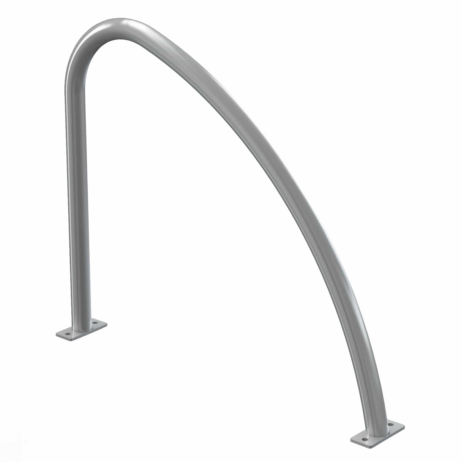 fin-hoop-bike-stand-cycle-bicycle-storage-parking-rack-galvanised-stainless-steel-powder-coated-custom-RAL-durable-industrial-outdoor-sturdy-schools-highschool-college-university-public-spaces