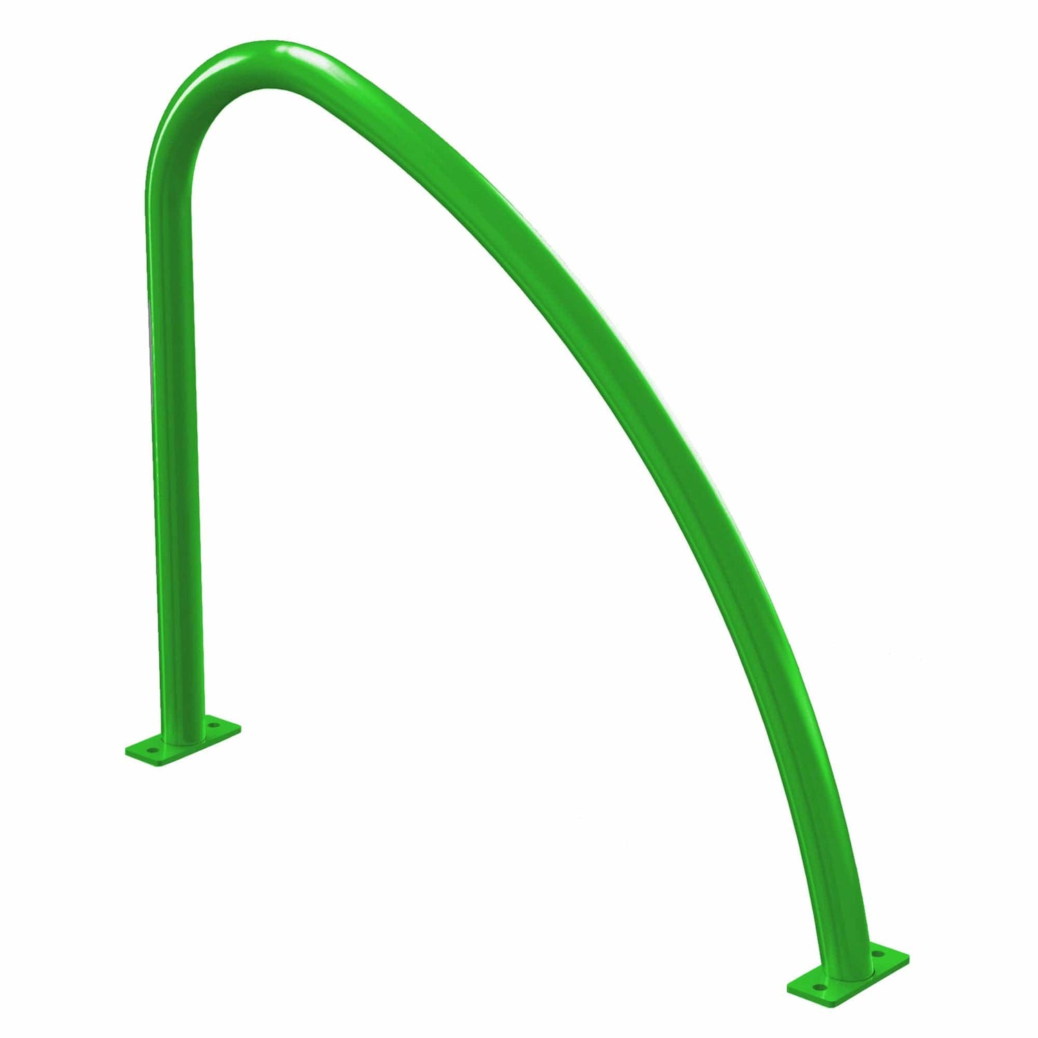 fin-hoop-bike-stand-cycle-bicycle-storage-parking-rack-galvanised-stainless-steel-powder-coated-custom-RAL-durable-industrial-outdoor-sturdy-schools-highschool-college-university-public-spaces