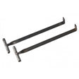 Ground Protection Mat Hooks Drag Hooks Mat Hooks Heavy Duty Hooks Industrial Equipment Steel Bars Secure System Accessories Construction Site Loading Lifting Hauling Mat Handling Equipment