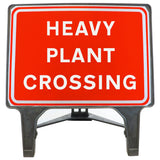 Heavy Plant Crossing 1050x750mm Road Sign